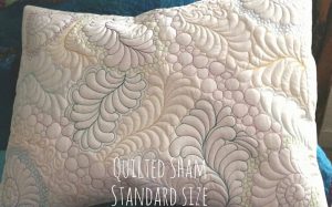 Custom Quilted Pillow Shams