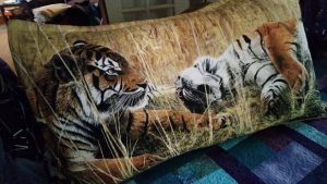 Tiger Pillow Sham, Custom Made