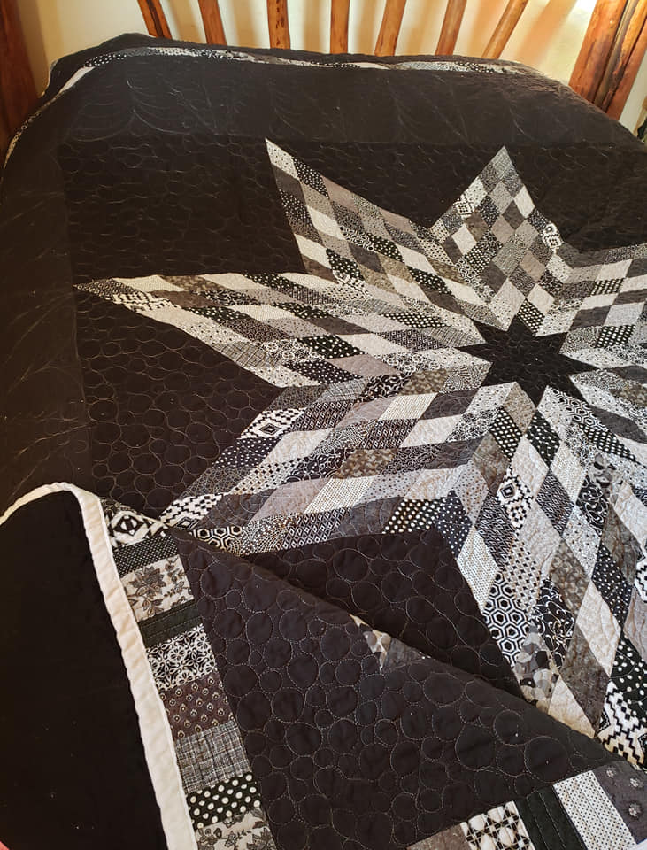 black and white quilts