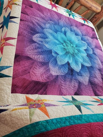 dream big flower quilt