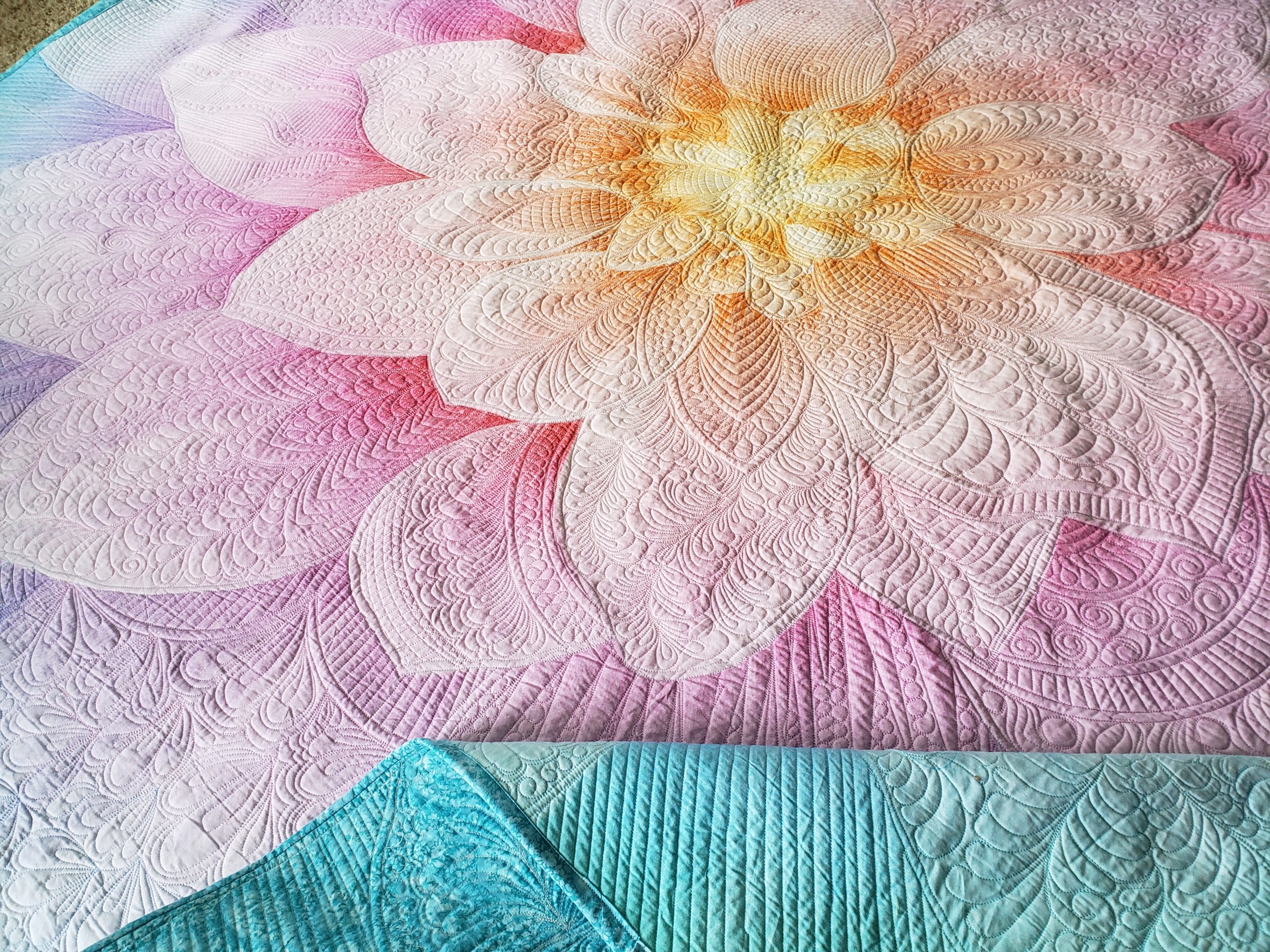 custom quilted quilts for sale