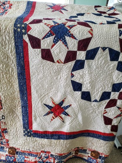 custom quilted quilt