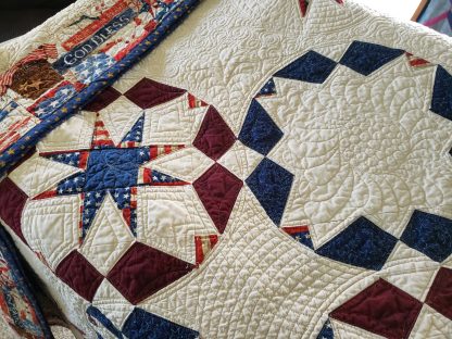 Patriotic quilt for sale